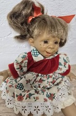 Artist doll vinyl doll Art Marca 27 cm Spain collector rarity Vintage