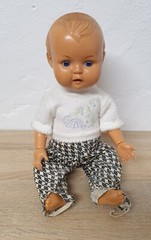 Celluloid celluloid doll doll Ewergreen 9916 38 cm collector RARE