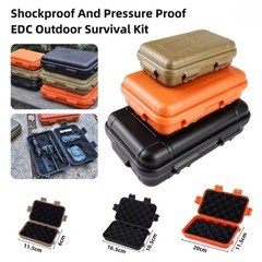 Sealable Container Dustproof Case Outdoor Use Travel Storage Shock-resistant