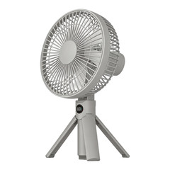 3000mAh Rechargeable Fan for Camping 4 Speed Levels Foldable Tripod Handheld