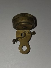 Antique Vintage Brass Marbles Gladestine Muchigan Pin Compass