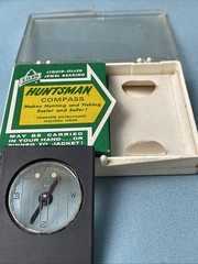 SILVA LIQUID FILLED JEWEL BEARING “HUNTSMAN COMPASS In Original Box