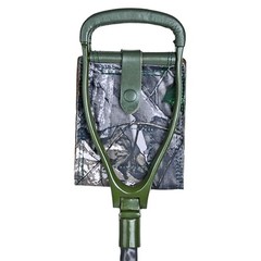 Camou Outdoor Walking Stick with Adjustable Seat Shooting Stick Hunting Stool