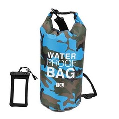 Waterproof Dry Bag 2L//10L/1/20L/30L, Roll Top Sack Keeps Gear 5L Light Blue