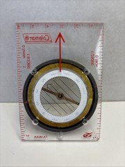 VTG Coleman Beginner Friendly Compass. Made In Taiwan. Pre-owned.