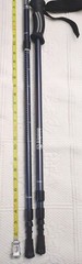 Set Alpine Design Trekking Poles 43 in /27 In Adjustable It Show Wear & Tear