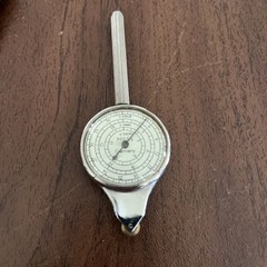 Vintage Opisometer Compass German Map Distance Guage CM to KM & Inch to Mile