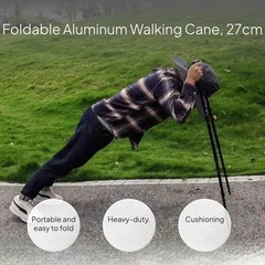Aluminum trekking pole, antivibration