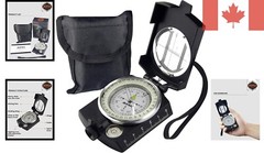 Multi-Functional Outdoor Compass – Waterproof, Shakeproof with Adjustable Lens