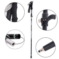 2 Pack Hiking Poles Trekking Poles Folding Hiking Poles for Men Women L…
