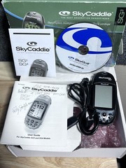 SkyCaddie SG3 Golf GPS (Black) Original Box And Manual Booklets Tested Working