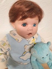 Artist Doll Vinyl Doll Doll NJSF Limited 40cm Sitting Collector HTF Vintage