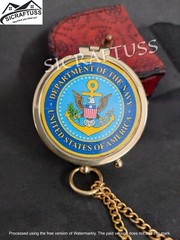 Veteran Army Gift Compass U.S Army Gift, Personalised Engraved Veterans Compass.