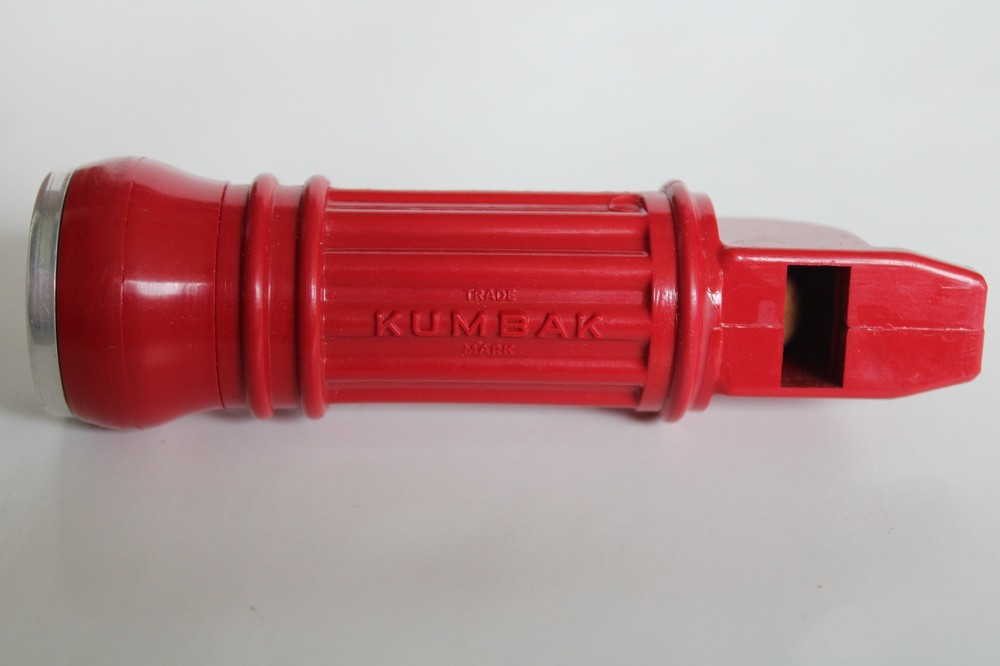 Vintage Kumbak Whistle & Compass Survival Tool, All in One, Germany