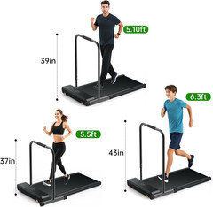 Handle Bar for Walking Pad Only, with Phone Holder, Suitable for Models 20+ Walk