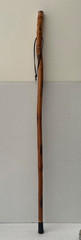 Brazos Rustic Walking Stick/Hiking Staff Handcrafted Leather Lanyard 39 1/2 Inch
