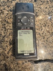 Garmin GPS 12 Handheld Unit Camping Hunting Hiking Tested Works