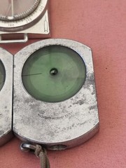 Vintage Suunto Helsinki Clinometer In Rough Condition & Suunto Compass Used N4.