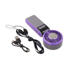 Rechargeable Handheld Fan 2400mAh Battery USB Charging 100 Speed Options