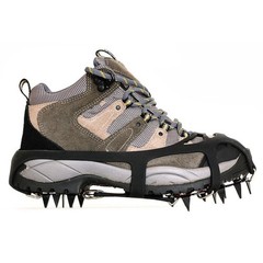 Steel 18 Teeth Ice Spikes For Shoes Hiking Climbing Anti Slip Snow Traction