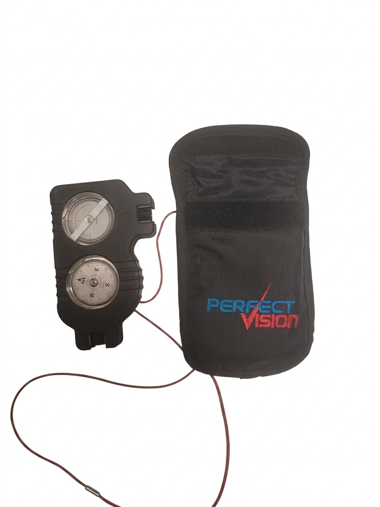 Perfect Vision Sat Shooter Compass inclinometer with protection Case