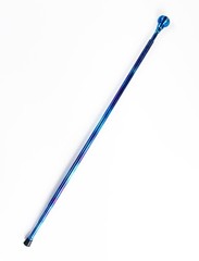 Handcrafted Convertible Titanium Walking Cane with Ice Ferrule
