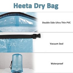 Waterproof Dry Bag for Women & Men – 5L//20L/30L/40L Roll Top 10L – Blue