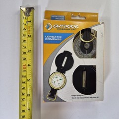 Outdoor Products Travel Gear Lensatic Compass Hunting Camping Hiking Fishing NOB