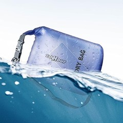 Waterproof Dry Bag – Roll Top Transparent Storage 5L Blue
