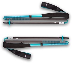 BLACK DIAMOND distance carbon Z DEMO trail run poles ultralite 3 section 105 cm