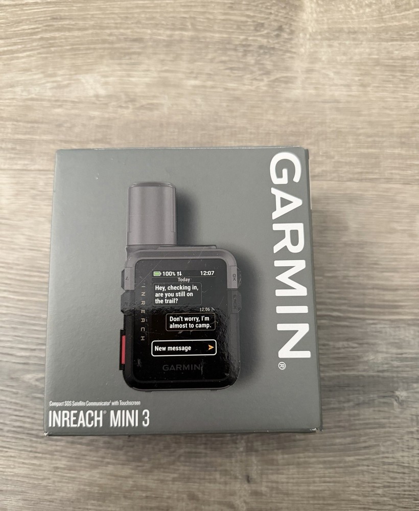 Garmin inReach Mini 3 Plus Compact SOS Satellite Communicator .New