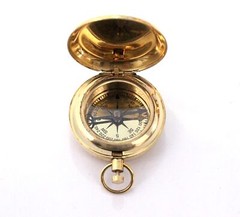 Nautical Collectible Retro Style Compass Decorative Gift Item Brass Finish Compa