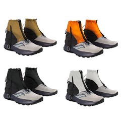 Ankle Gaiters 20D Nylon Fabric Adjustable Sizing Lightweight Protection