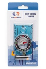 Orienteering Compass – Advanced Scout Compass for Hiking, Camping, and Blue