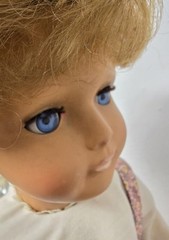 Old Celluloid Celluloid Doll Doll 57cm Sleep Eyes Collectors Vintage