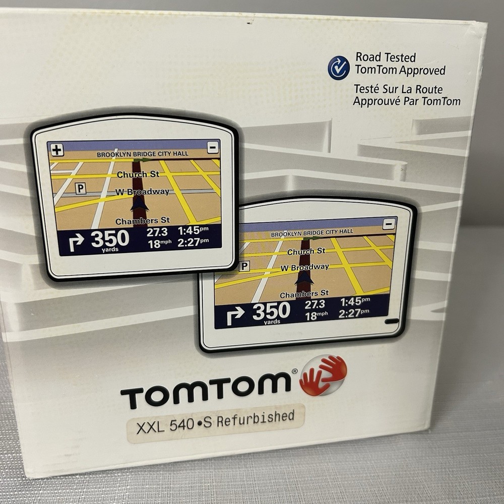 TomTom XXL 540S – Customized Maps Automotive Mountable