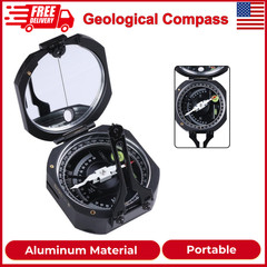 XGeology Geological Compass DQL-8 Portable MagneticDeclination Aluminum Material