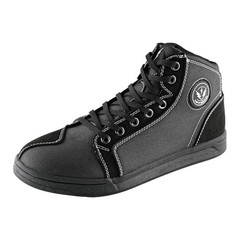 Men’s Motorcycle Boots Rider Racing Hiking Trekking 9.5 Hw001 All Black
