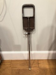 Vintage Folding Seat Chair/Stool; Hiking Walking Stick Portable and packable