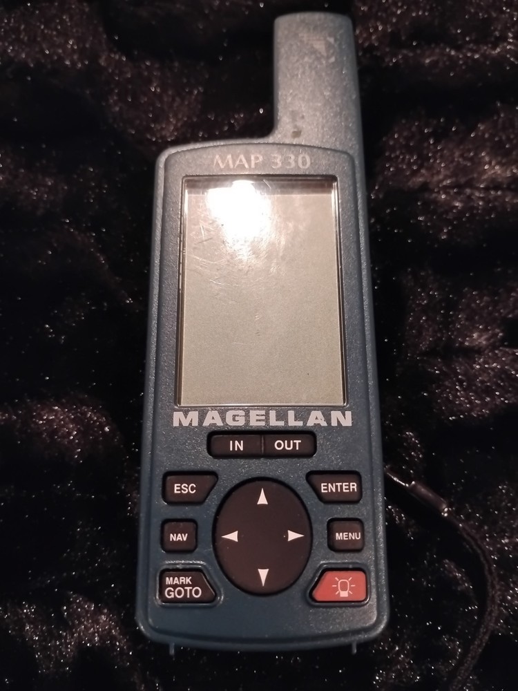 Magellan MAP 330x 3-Inch Portable GPS Navigator Tested Works!!