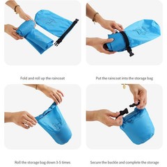 Adult Raincoat For Camping Activities Ground Cloth Multi-purpose Raincoat