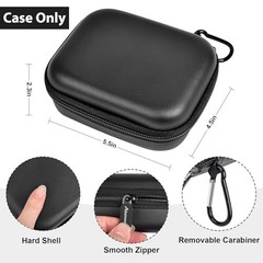 Satellite Communicator Case Compatible with Garmin InReach Black+Black Zipper