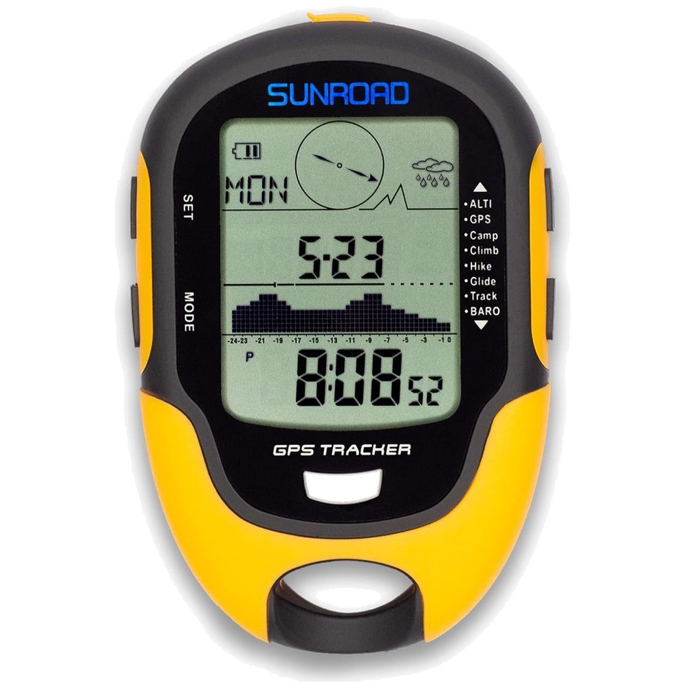 Altimeter GPS Watch with Weather Forecast