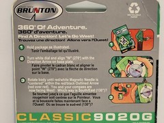 NEW Brunton 9020G Compass High Visibility Green Baseplate DECLINATION Adjustment