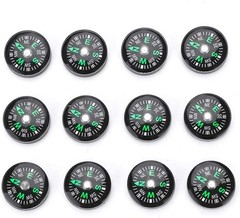 Lightweight Portable 20mm Oil-Filled Compass – Perfect for Outdoor Activities