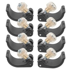 8 Pcs Trekking Pole External Locking Handle Clips Hiking Clamp Replacement