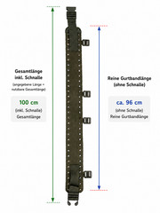 Original Bundeswehr coupling carrier system KTS carrier coupling carrier