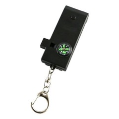 5 in 1 Multifunction Survival Gears with Compasses and Whistled Flashlights