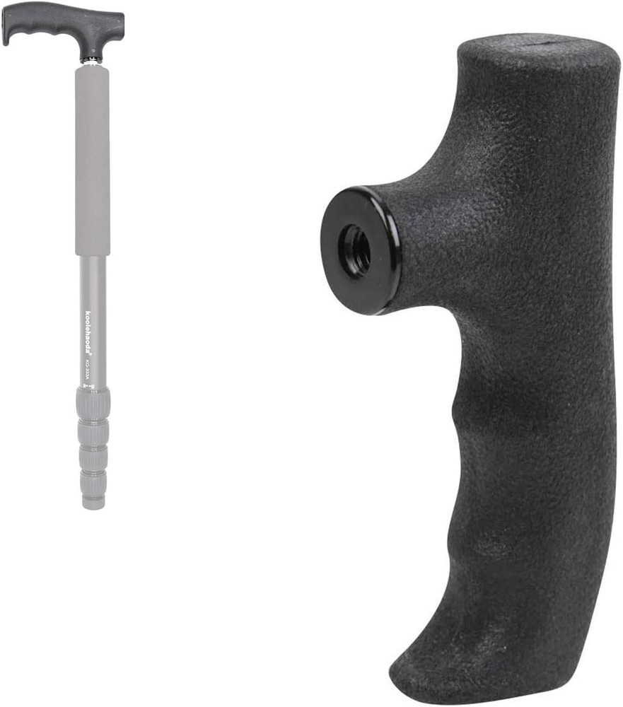 Monopod Handle Adapter Walking Stick Cane Unipod Handle Trekking Pole Handle Gri