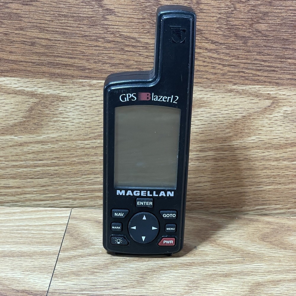 Magellan Blazer 12 Black Handheld 2 Inch Display Waterproof Outdoors Hiking GPS